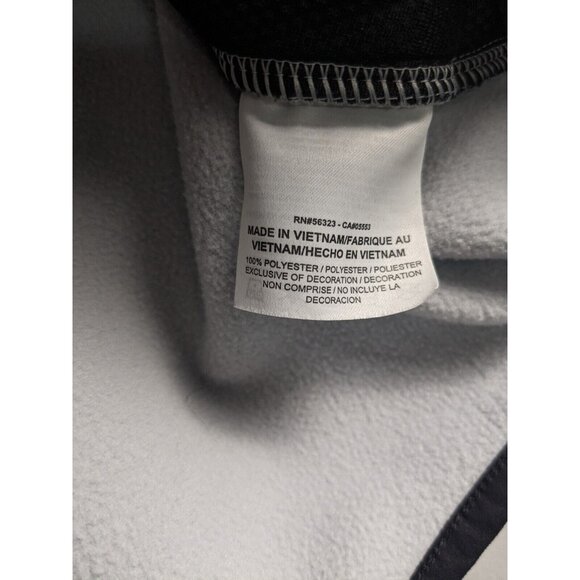 NIKE Dri-Fit 1/4 Zip Pullover Fleece Lined Sweatshirt Men's Large Gray Logo - Picture 8 of 9